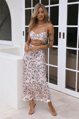 Dreamy Fit Maxi Dress Pink