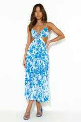 Loving Everything Maxi Dress Blue