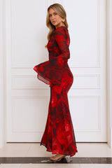 Sari Maxi Dress Giovana Print