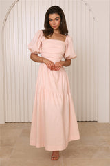 Self Love Midi Dress Pink