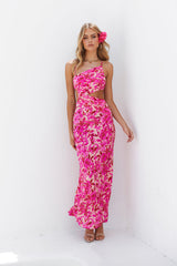 Count It In Midi Dress Pink